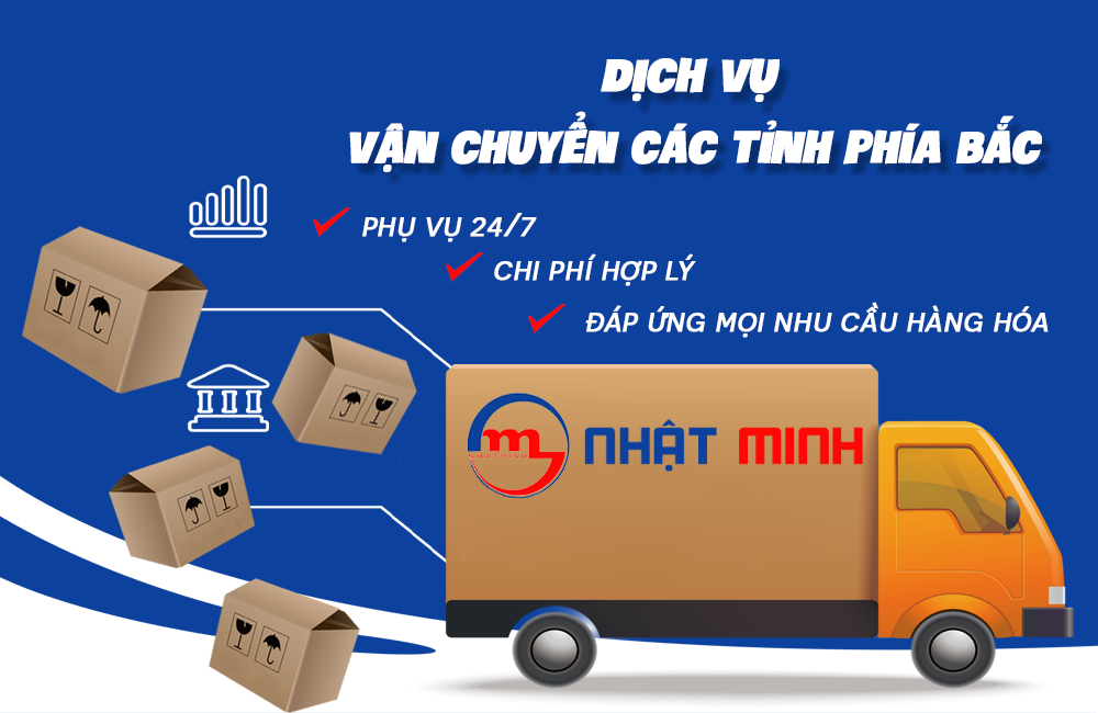 Vận chuyển các tỉnh phía Bắc